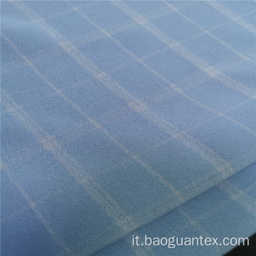 Modello a valle del tessuto Fancy Chambray al 100% in poliestere